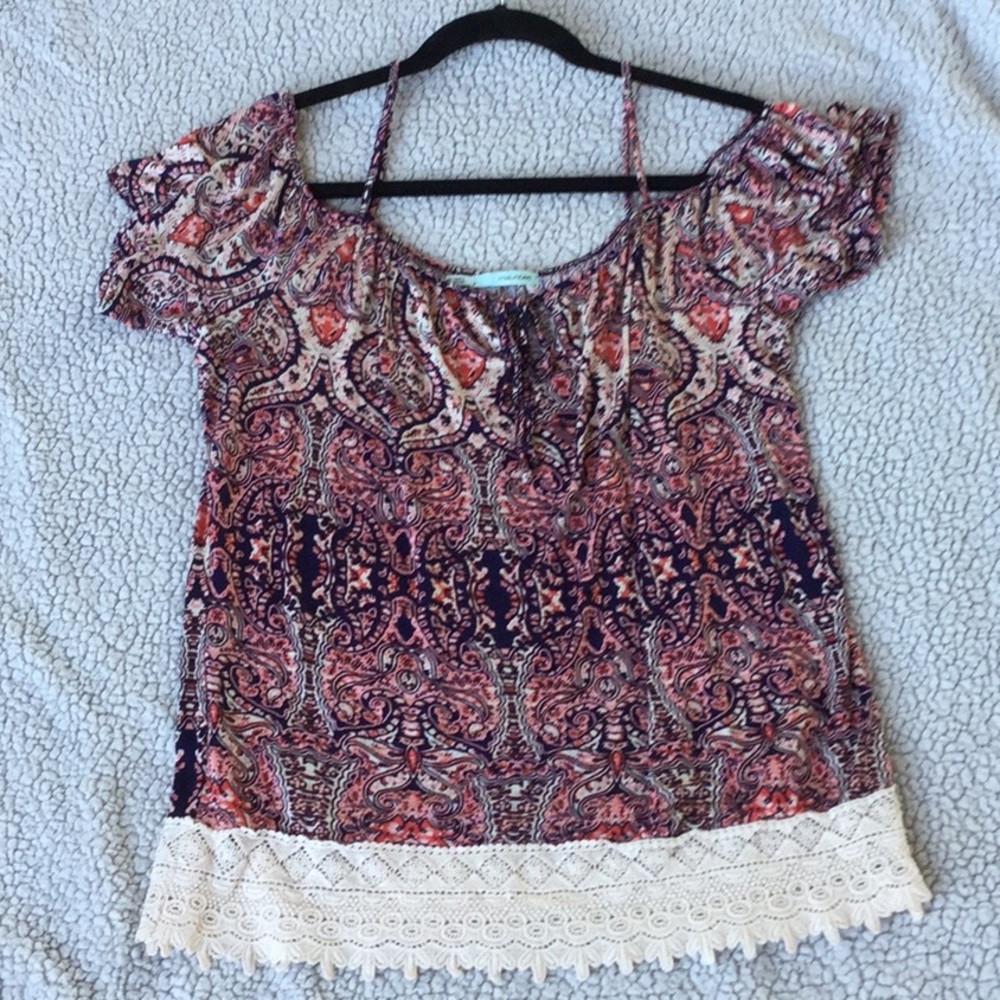 Maurice’s cold shoulder blouse!